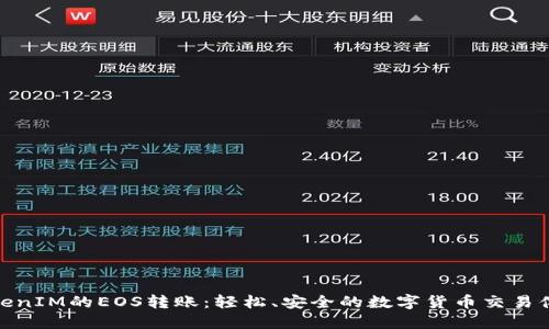 TokenIM的EOS转账：轻松、安全的数字货币交易体验