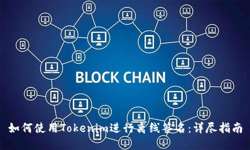 如何使用Tokenim进行离线签名：详尽指南