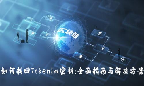 如何找回Tokenim密钥：全面指南与解决方案