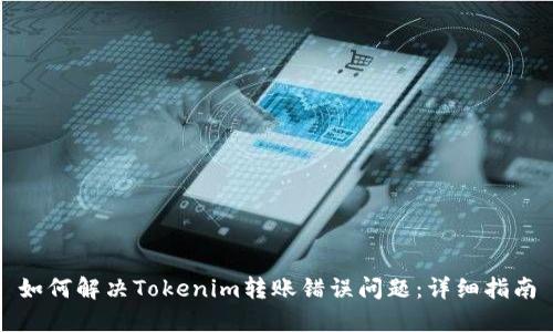 如何解决Tokenim转账错误问题：详细指南
